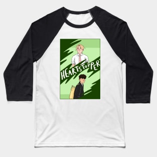 Nick and Charlie - heartstopper comic redraw Baseball T-Shirt